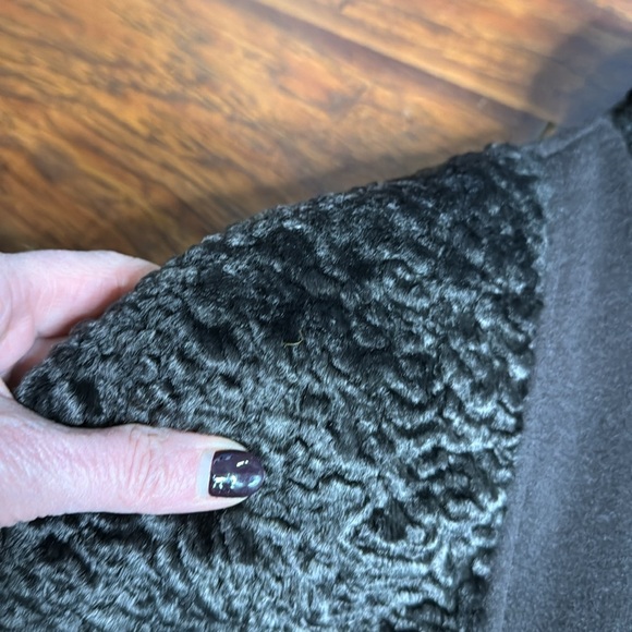 Classic Vintage Luba Brown Virgin Wool Full Length Winter Coat - Picture 5 of 13